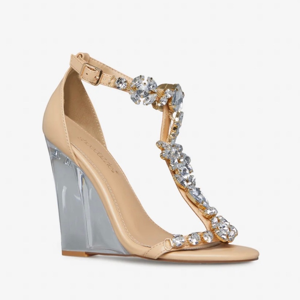 Jewelers Wedge Sandal